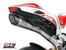 MV AGUSTA F4 2010 - 2018 SC-Project S1 Muffler, Titanium, with Carbon fiber end cap-5