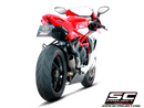 MV AGUSTA F3 800 2017 - 2019 SC-Project CR-T Muffler, Titanium, with Titanium link-pipe-3