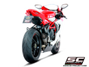 MV AGUSTA F3 800 2013 - 2016 SC-Project S1 Muffler, Titanium, with Titanium link-pipe-3