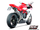MV AGUSTA F3 675 2011 - 2016 SC-Project SC1-R Muffler, high position, Carbon fiber-3
