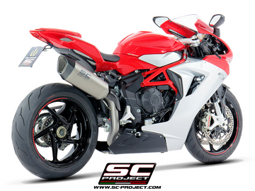 MV AGUSTA F3 675 2011 - 2016 SC-Project SC1-R Muffler, high position, Titanium