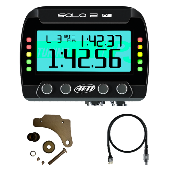 BMW S1000RR & S1000RR HP4 AiM Solo 2 DL Plug & Play Lap Timer Kit
