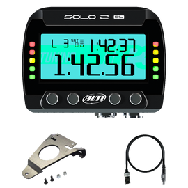 Ducati 848, 1098, 1198 AiM Solo 2 DL Plug & Play Lap Timer Kit