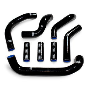 Suzuki GSX-R 750 (WN / WP / WR / WS) 1992 - 1995 8 Piece Samco Sport Silicone Radiator Coolant Hose Kit - 0
