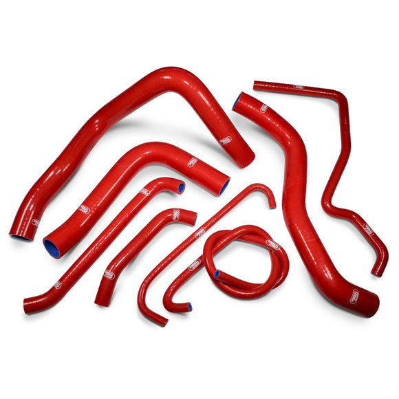 Suzuki GSX-R 600 K6 / K7 / K8 / K9 / K10 2006 - 2010 8 Piece Samco Sport Silicone Radiator Coolant Hose Kit