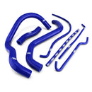 Suzuki GSX-R 1300 HAYABUSA 2008 - 2019 7 Piece Samco Sport Silicone Radiator Coolant Hose Kit-1