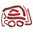 Suzuki GSX-S 1000 F 2015 - 2021 10 Piece Samco Sport Silicone Radiator Coolant Hose Kit-2