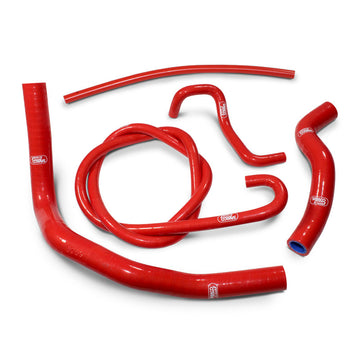 Suzuki GSX-S 125 2017 - 2025 5 Piece Samco Sport Silicone Radiator Coolant Hose Kit - 0