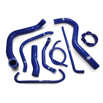 Suzuki GSX-R 750 K5 2005 9 Piece Samco Sport Silicone Radiator Coolant Hose Kit