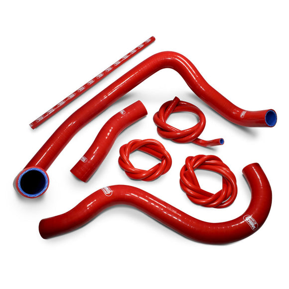 Suzuki GSX-R 1300 HAYABUSA 1999 - 2007 7 Piece Samco Sport Silicone Radiator Coolant Hose Kit