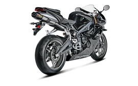 Triumph Daytona 675 Akrapovic Slip-On Line (Titanium) 09- S-T675SO3-HACT - 0