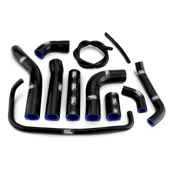 Yamaha YZF R6 2006 - 2025 11 Piece OEM Replacement Samco Sport Silicone Radiator Coolant Hose Kit