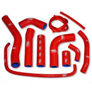 Yamaha YZF R6 2006 - 2025 11 Piece OEM Replacement Samco Sport Silicone Radiator Coolant Hose Kit-2