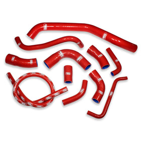 Yamaha YZF R1 1998 - 2001 11 Piece Samco Sport Silicone Radiator Coolant Hose Kit - 0