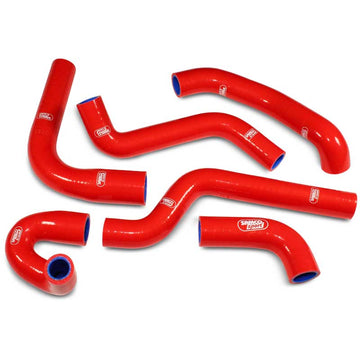 Yamaha SZR 660 4SU 1995 - 1998 6 Piece Samco Sport Silicone Radiator Coolant Hose Kit