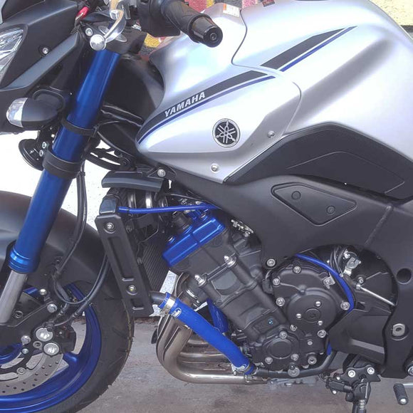 Yamaha Fazer 8 2010 - 2014 8 Piece Samco Sport Silicone Radiator Coolant Hose Kit