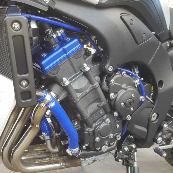 Yamaha Fazer 8 2010 - 2014 8 Piece Samco Sport Silicone Radiator Coolant Hose Kit