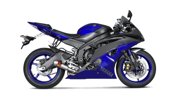 Yamaha YZF-R6 Akrapovic Slip-On Line (Titanium) S-Y6SO10-AHBT