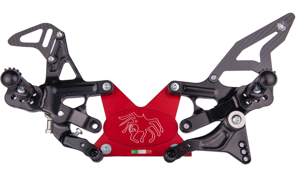 SPIDER Rearsets APRILIA RSV4 - APRC 2017 - 2022