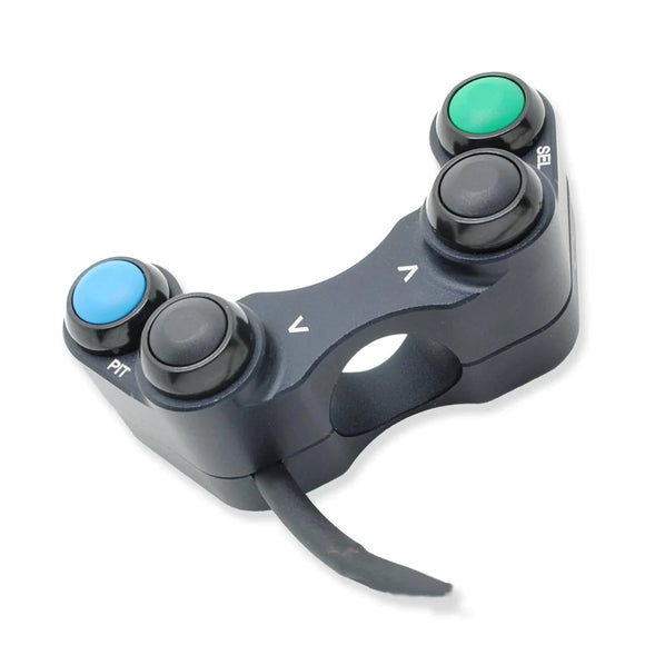 Suzuki GSX-R 1000 R (re-flash) 2017 onward - BSD Aluminium - 4 function - Race switch - handlebar mount - Up Down Select Pit