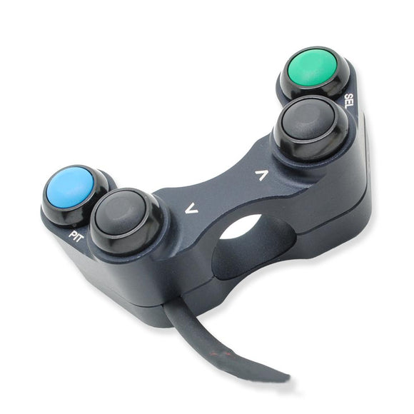 Suzuki GSX-R 1000 R (re-flash) 2017 onward - BSD Aluminium - 4 function - Race switch - handlebar mount - Up Down Select Pit