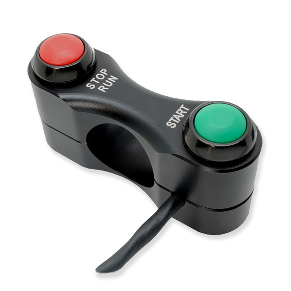 Suzuki GSX-R 600 750 1000 2004-2006 - BSD Aluminium - 2 function - Race switch - handlebar mount - Stop/Run Start