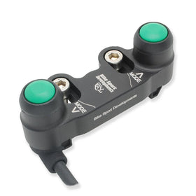 Ducati 848 1098 1198 - BSD Aluminium - 2 function race switch - clutch mount - Mode Up/Down