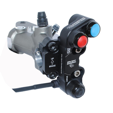 Ducati 1199 1299 Panigale R - BSD Aluminium - 3 function race switch - Brake pump mount - Stop/Run Start Lap set - 0