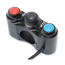 Yamaha YZF R6 2017-2023 - BSD Aluminium - 3 function - race switch - handlebar mount - Stop/Run Start Mode-1