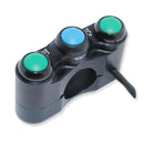 Yamaha YZF R6 2017-2023 - BSD Aluminium - 3 function - race switch - handlebar mount - TC+ Lap TC--1