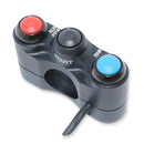 Kawasaki ZX-6R 636 2019 onward - 3 function - handlebar mount - Stop/Run Start Rain-1