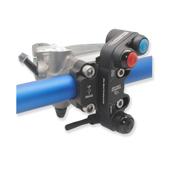 Kawasaki ZX-10R RR 2016 - 2020 - BSD Aluminium- 3 function race switch  - brake mount - Stop/Run Start Launch