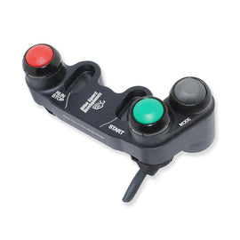 BMW S1000RR K46 and K67 - 3 function race switch - brake mount - Stop/Run Start Mode