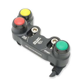 Ducati  899 959 1199 Panigale - BSD Aluminium - 3 function race switch - Brake pump mount - Stop/Run, Start, Rain