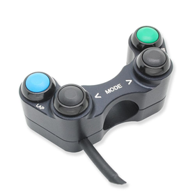 Ducati  899 959 1199 Panigale - BSD Aluminium - 4 function race switch - handlebar mount - Lap, Up, Select, Down