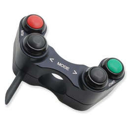 Suzuki GSX-R 600 750 1000 2006-2016 - BSD Aluminium - 4 function - Race switch - handlebar mount - Stop/Run Start Dash Up/Down