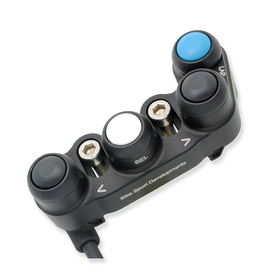 Yamaha YZF R1 2015-onward - BSD Aluminium - 4 function - race switch - bar clamp mount - Up Select Down Lap