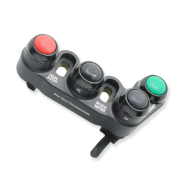 Suzuki GSX-R 600 750 1000 2006-2016 - BSD Aluminium - 4 function - Race switch - brake mount - Stop/Run Start Dash Up/Down