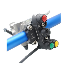 Ducati V4 R - BSD Aluminium race switch 4 function brake pump mount - Stop/Run, DPL, Start , PIT - 0