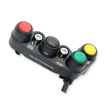 Ducati V4 R - BSD Aluminium race switch 4 function brake pump mount - Stop/Run, DPL, Start , PIT