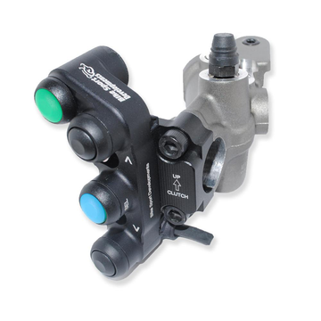 Ducati V2 - BSD Aluminium 4 function race switch - Clutch mount - Lap, Up, Mode, Down - 0