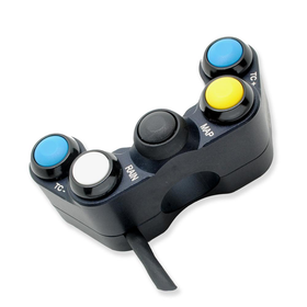 Yamaha YZF R6 YEC/GYTR 2017-2023 - BSD Aluminium - 5 function - race switch - handlebar mount - Map Pit Rain TC+/-