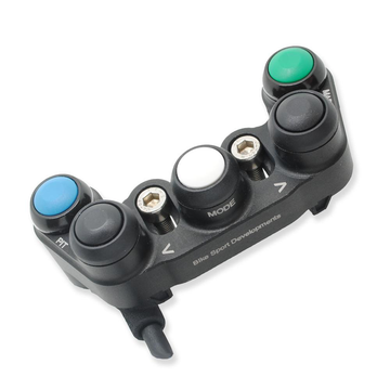 Yamaha YZF R1 2015-2019 - BSD Aluminium - 5 function - race switch - bar clamp mount - Up Select Down Map Pit