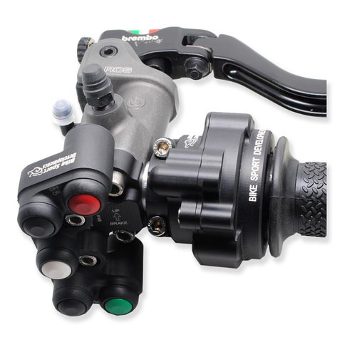 Yamaha YZF R1 2020 - BSD Aluminium - 5 function race switch + throttle housing - brake mount - Stop/Run, Start , Up/Down , Set