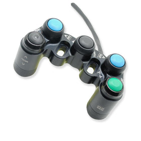 BMW S1000RR K67 - BSD Aluminium 7 function race switch - handlebar/clutch mount - Multi-function