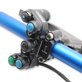BMW S1000RR K46 2013-2018 - BSD Aluminium 6 function race switch - handlebar/clutch mount - Multi-function - 0