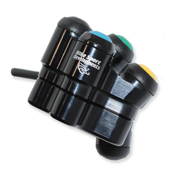 Ducati 1199 1299 Panigale R - BSD Aluminium - 8 function race switch - handlebar mount - All road and track functions