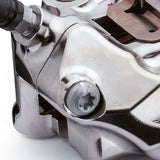YAMAHA YZF R1 2007-2014 Brembo GP4-RX Billet Radial Brake Caliper Kit with Pads - Nickel Finish