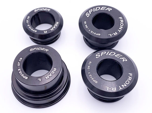 SPIDER - Captive Wheel Spacer Kit - Yamaha YZF R3