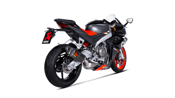 APRILIA RS 660 2021-2022 Akrapovic Carbon Silencer Road legal 2-1 Full System - Road Legal